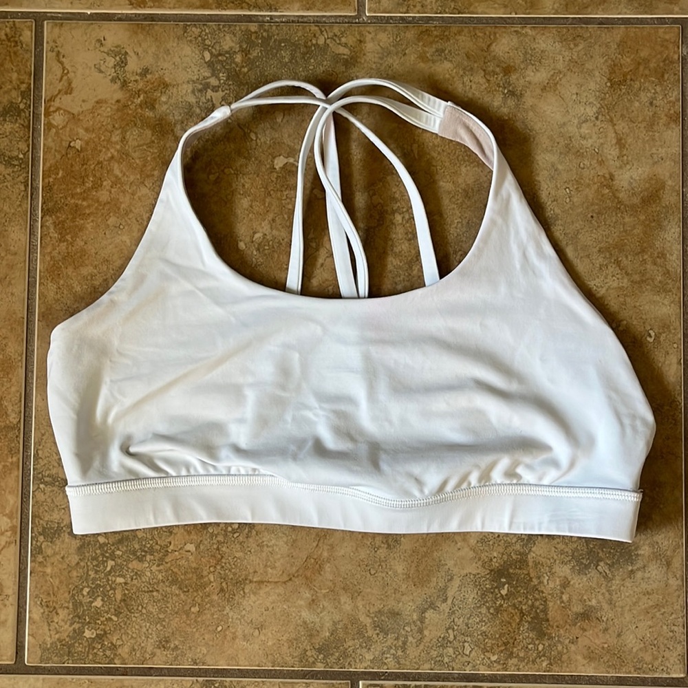 Lululemon cross back sports bra size 12